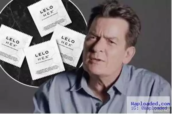 HIV positive Charlie Sheen Is The New Face Of Lelo Hex Condom